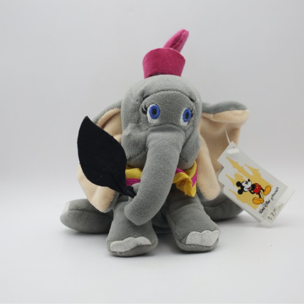 Vintage Disney Bean Bag Plush: Dumbo